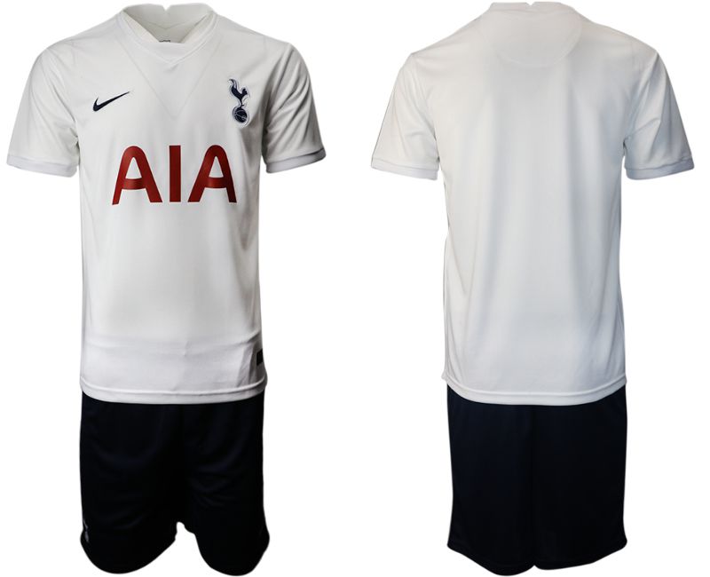 Cheap Men 2021-2022 Club Tottenham home white blank Nike Soccer Jersey
